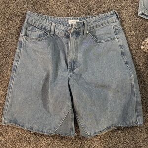 Forever 21 Light Blue Denim Men’s Shorts